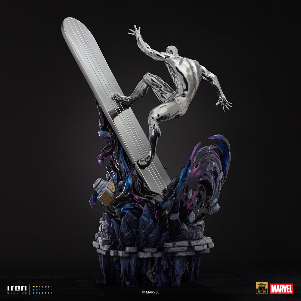 Pre-Order - Silver Surfer Deluxe Statue - Infinity Gauntlet Diorama - BDS Art Scale 1/10 - Iron Studios