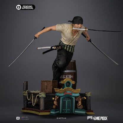 Pre-Order - Roronoa Zoro Statue - One Piece - Art Scale 1/10 - Iron Studios