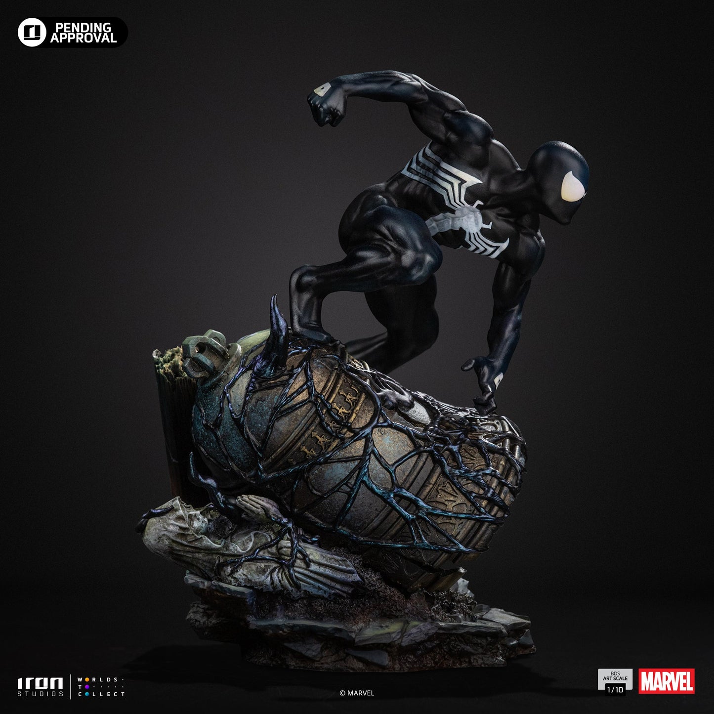 Pre-Order - Spider-Man Black Statue - Marvel Comics - BDS Art Scale 1/10 - Iron Studios