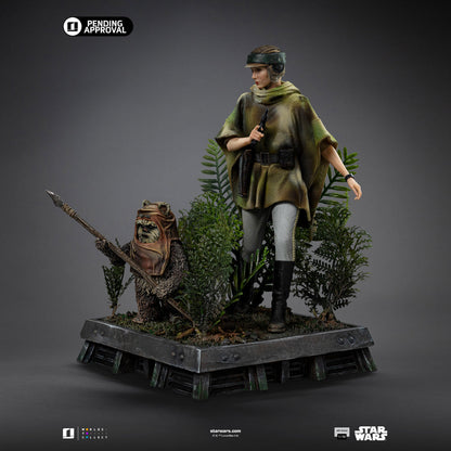 Pre-Order - Leia and Wicket Statue - Star Wars Episode VI - Art Scale 1/10 - Iron Studios