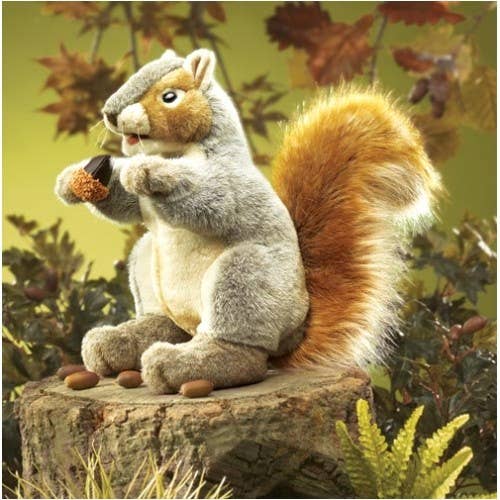Grey Squirrel Hand Puppet