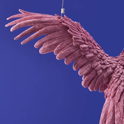 Pink Parrot Ceiling Light
