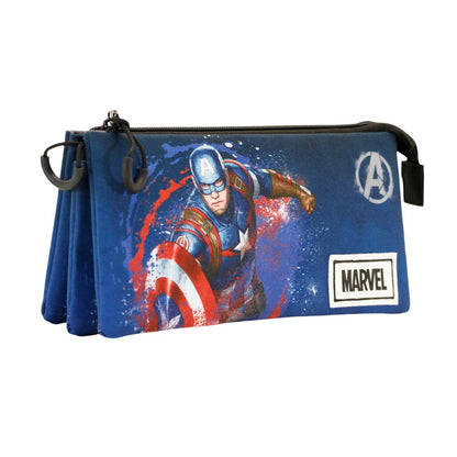 Trousse Triple FAN Marvel Captain America « Full »