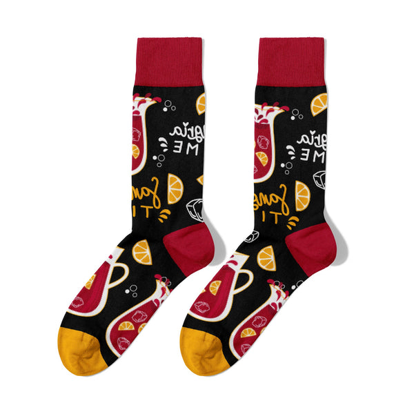 Spain Socks - Sangria