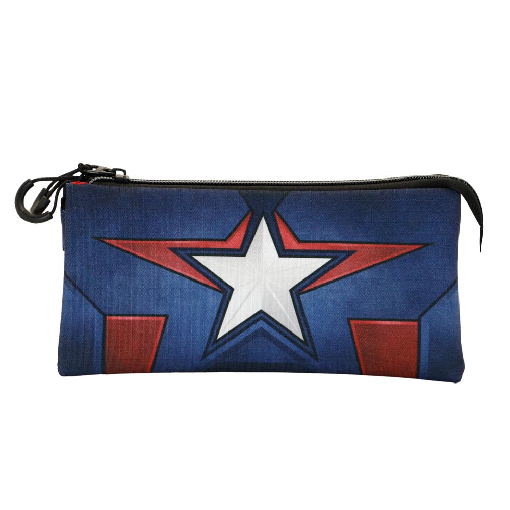 Trousse Triple ECO Marvel Captain America « Courage »