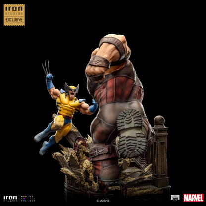 Wolverine vs Juggernaut Statue - X-Men - Art Scale 1/10 - Iron Studios