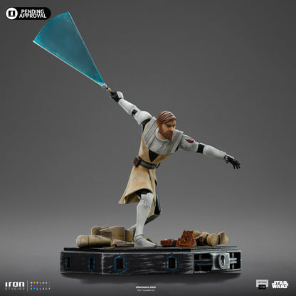 Obi-Wan Kenobi Statue – Star Wars: Clone Wars - Art Scale 1/10 - Iron Studios