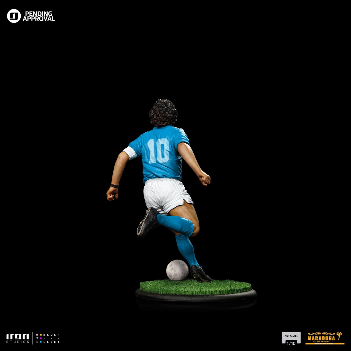Diego Maradona Statue (Napoli Version) - Art Scale 1/10 - Iron Studios
