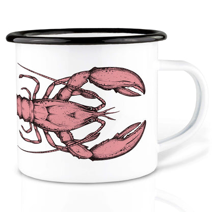 Tasse émaillée – Homard