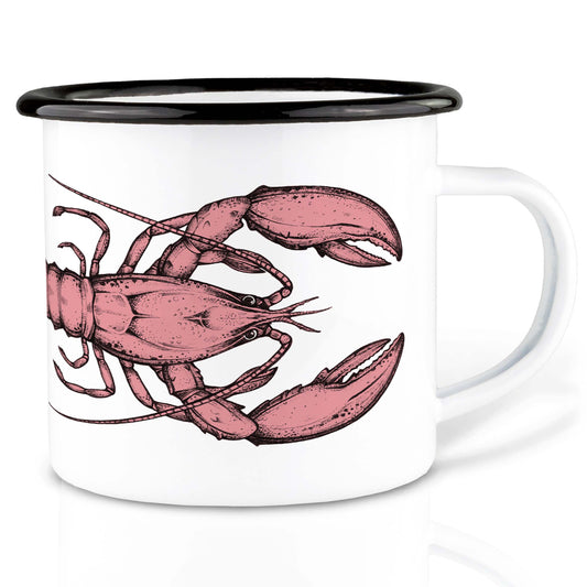 Enamel mug – Lobster