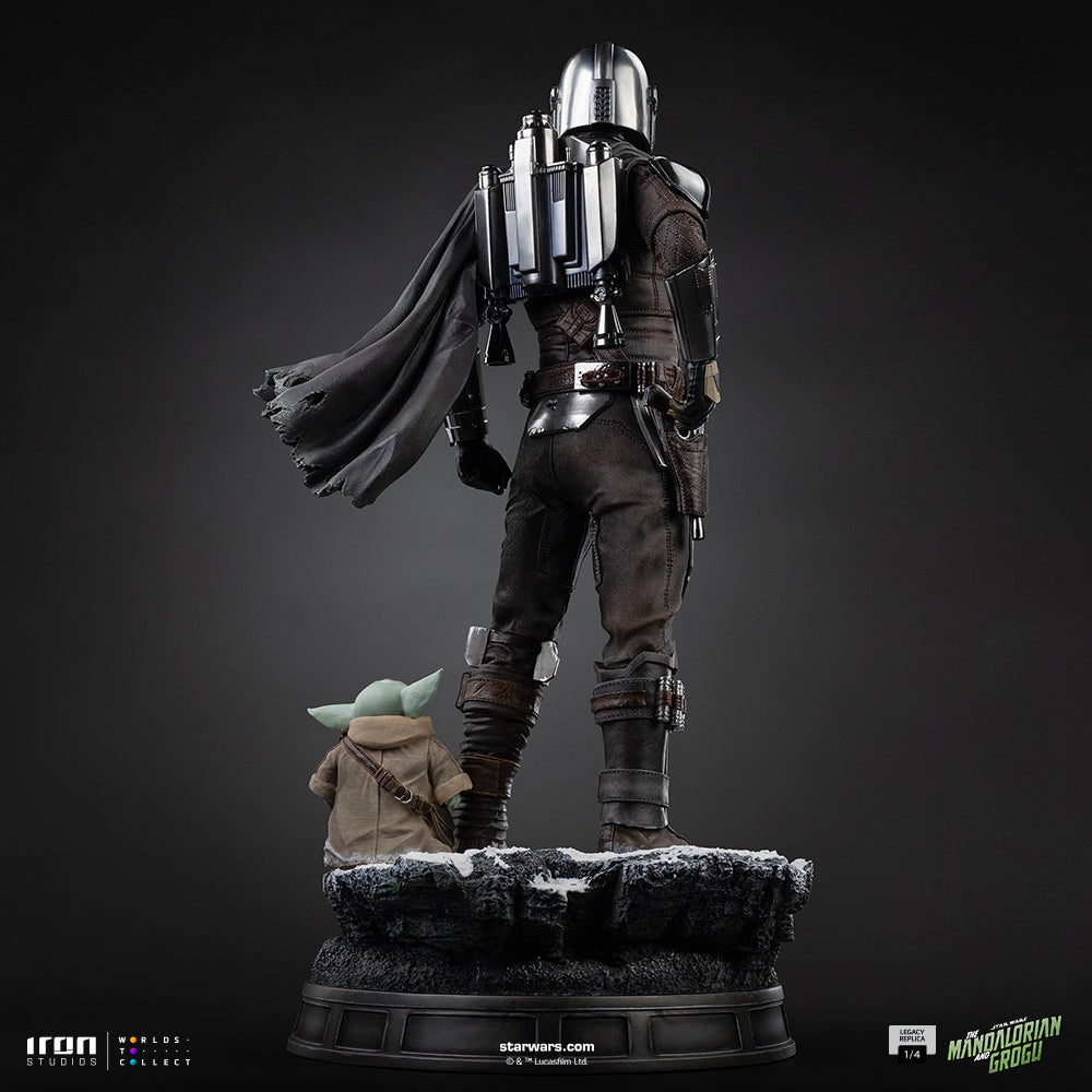 Pre-Order - The Mandalorian and Grogu Statue - The Mandalorian Movie - Legacy Replica 1/4
