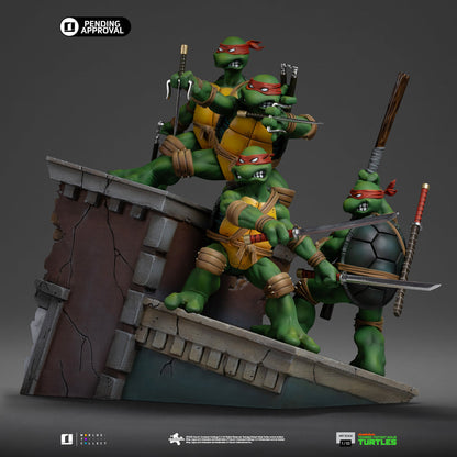 TMNT 1st Cover Set Statue - Teenage Mutant Ninja Turtles - Art Scale 1/10 - Iron Studios