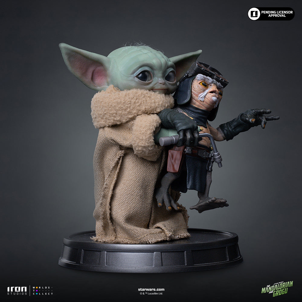 Pre-Order - Grogu No Squeezy Statue - Mandalorian and Grogu Movie - Grogu Collection - Iron Studios