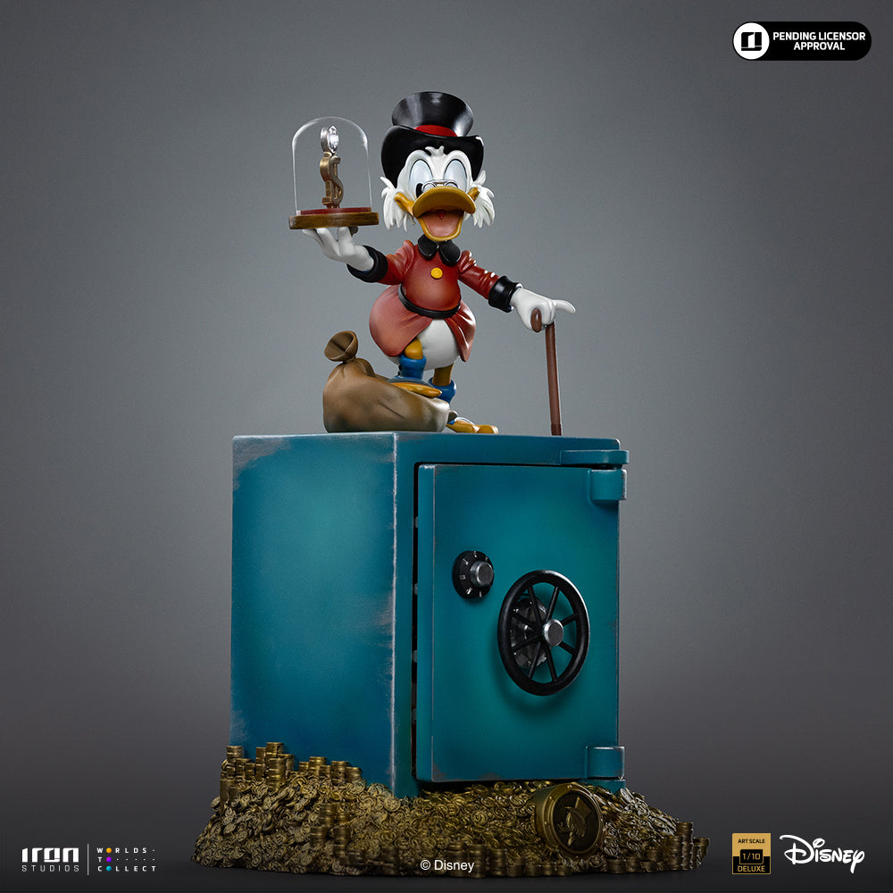 Pre-Order - Uncle Scrooge McDuck and Nephews Statue - Duck Tales - Art Scale 1/10 - Iron Studios