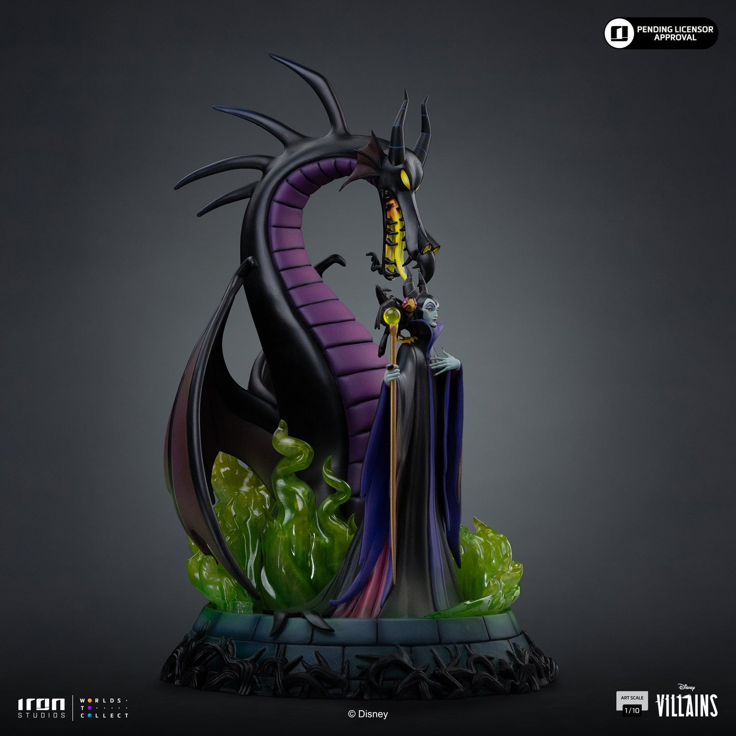 Pre-Order - Maleficent Statue - Disney's Villains - Art Scale 1/10 - Iron Studios