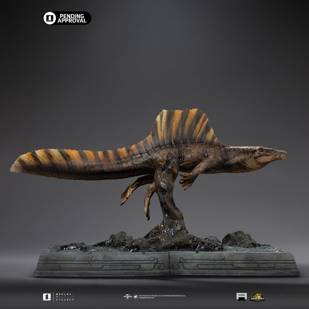 Pre-Order - Spinosaurus Statue - Jurassic World: Rebirth - Icons - Iron Studios