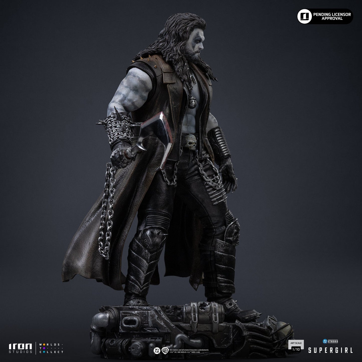Pre-Order - Lobo Statue - Supergirl Movie - Art Scale 1/10 - Iron Studios