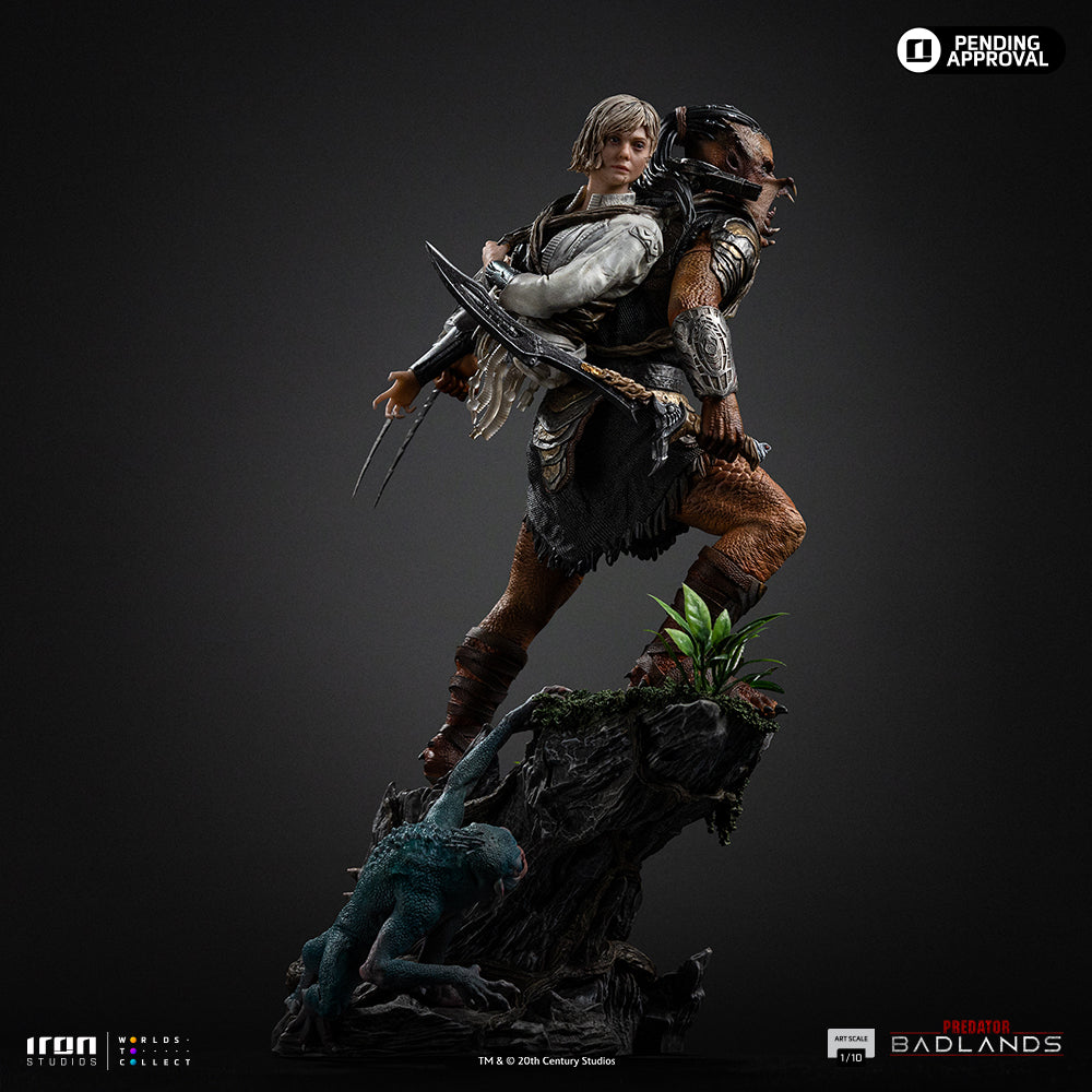 Pre-Order - Predator Dek & Thia Statue - Predator: Badlands - Art Scale 1/10 - Iron Studios