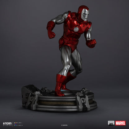 Iron Man Red & Chrome Statue - Marvel Comics - Art Scale 1/10 - Iron Studios