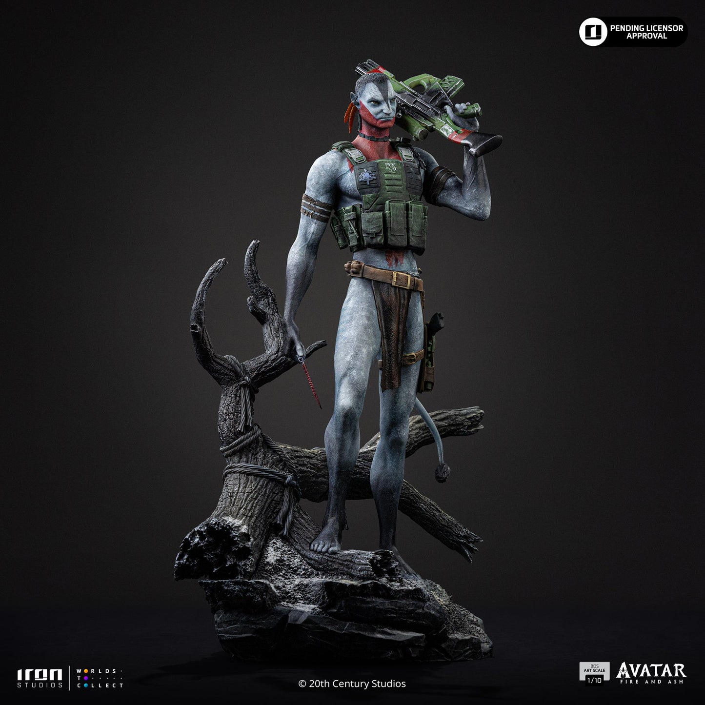 Pre-Order - Miles Quaritch Statue - Avatar 3: Fire and Ash - Art Scale 1/10 - Iron Studios
