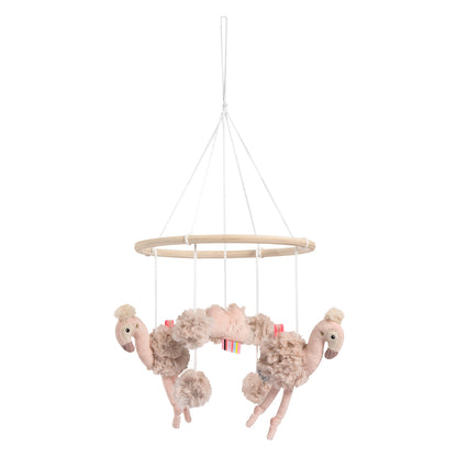 Wooden Flamingo Mobile