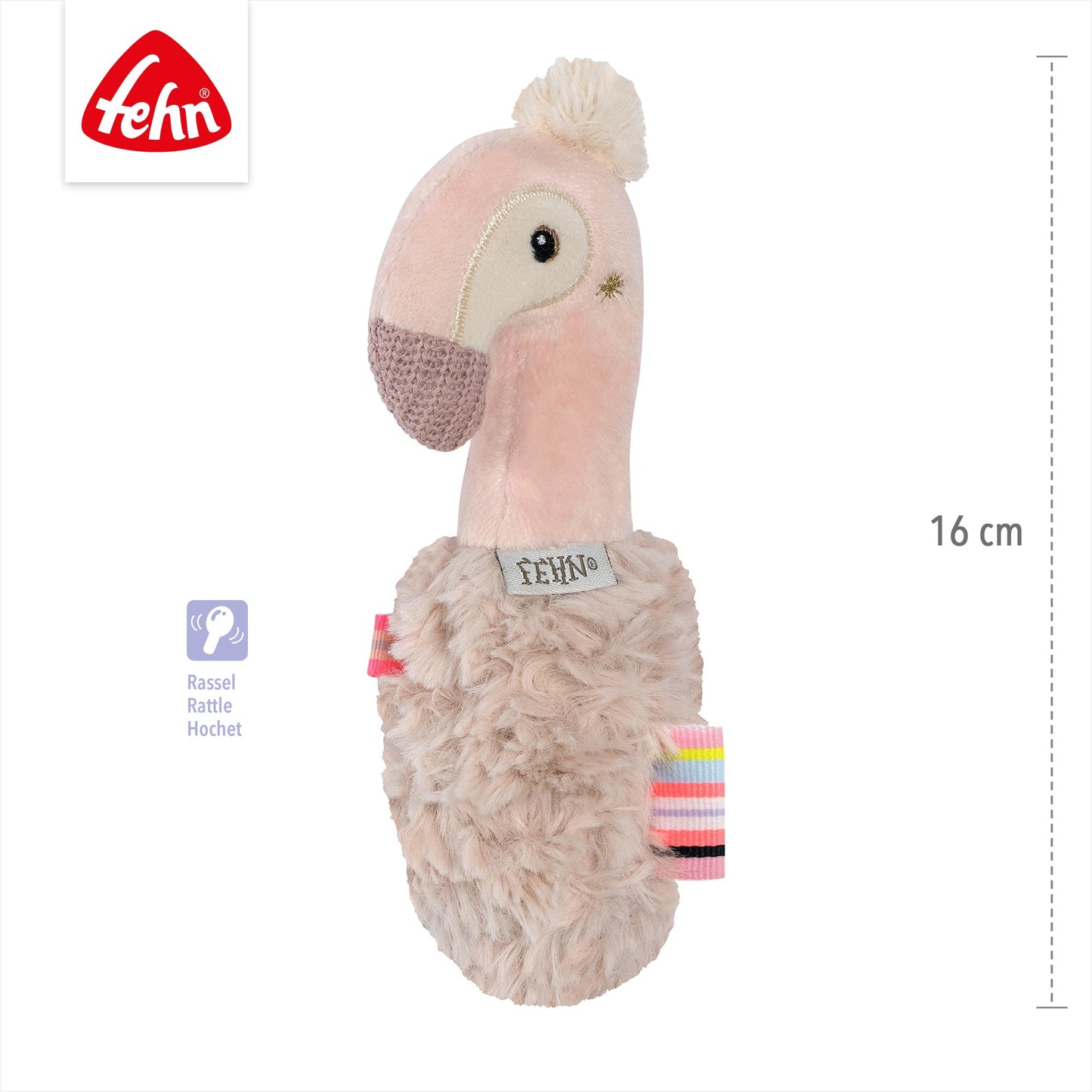 Flamingo Teething Toy