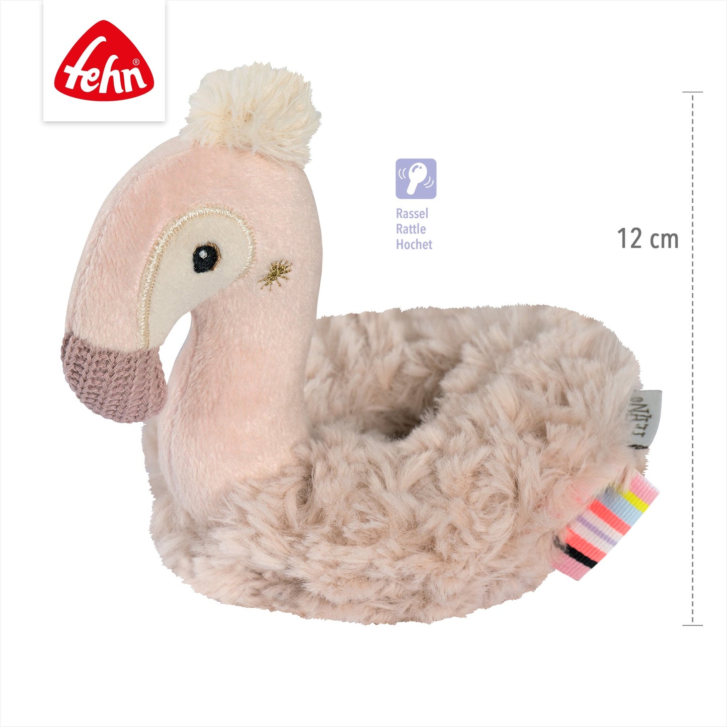 Flamingo Teether Ring