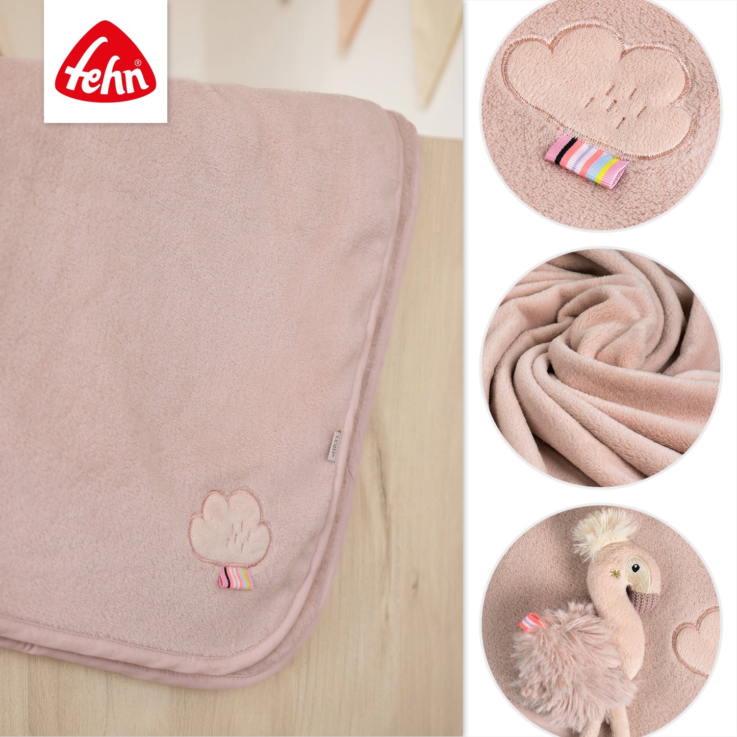 Flamingo Throw Blanket