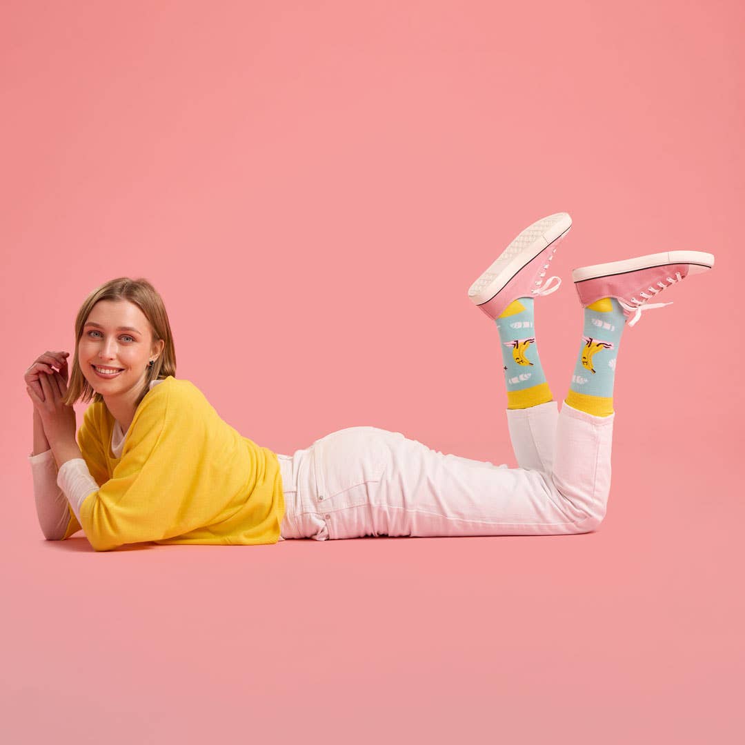 Sporty Banana Socks