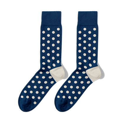 Blue Geometry Socks Pack 🔵🟦⚪