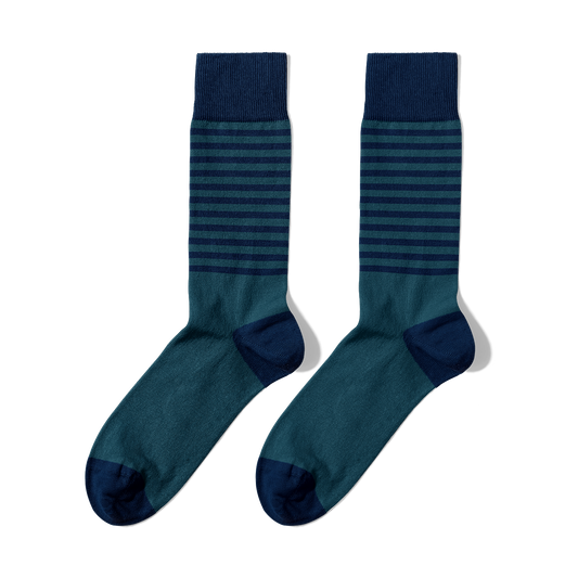 Striped Elegance Socks
