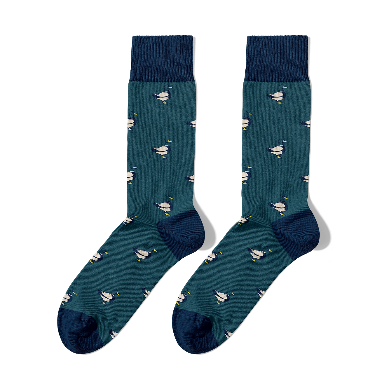 Ducks in Action Socks
