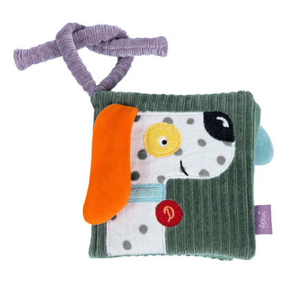 Fabric book dog