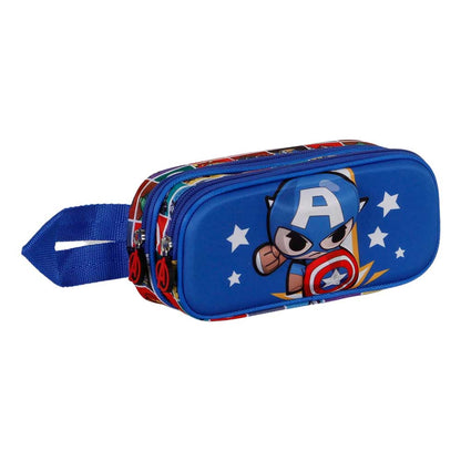 Trousse 3D Double Marvel Captain America « Punch »