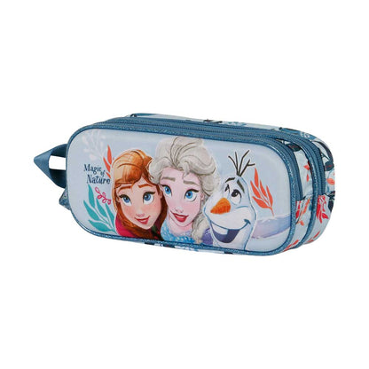 Trousse 3D Double Disney La Reine des Neiges 2 « Nature »
