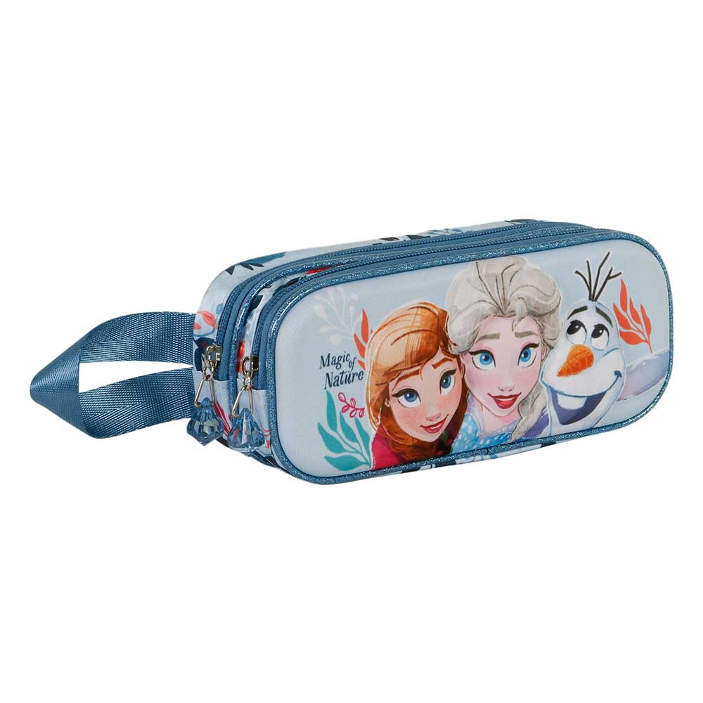 Trousse 3D Double Disney La Reine des Neiges 2 « Nature »