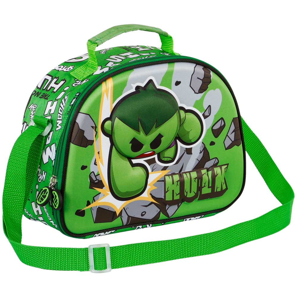 Sac Repas 3D Marvel « Hulk Greenmass »