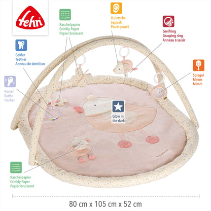 3-D Activity Blanket Bird