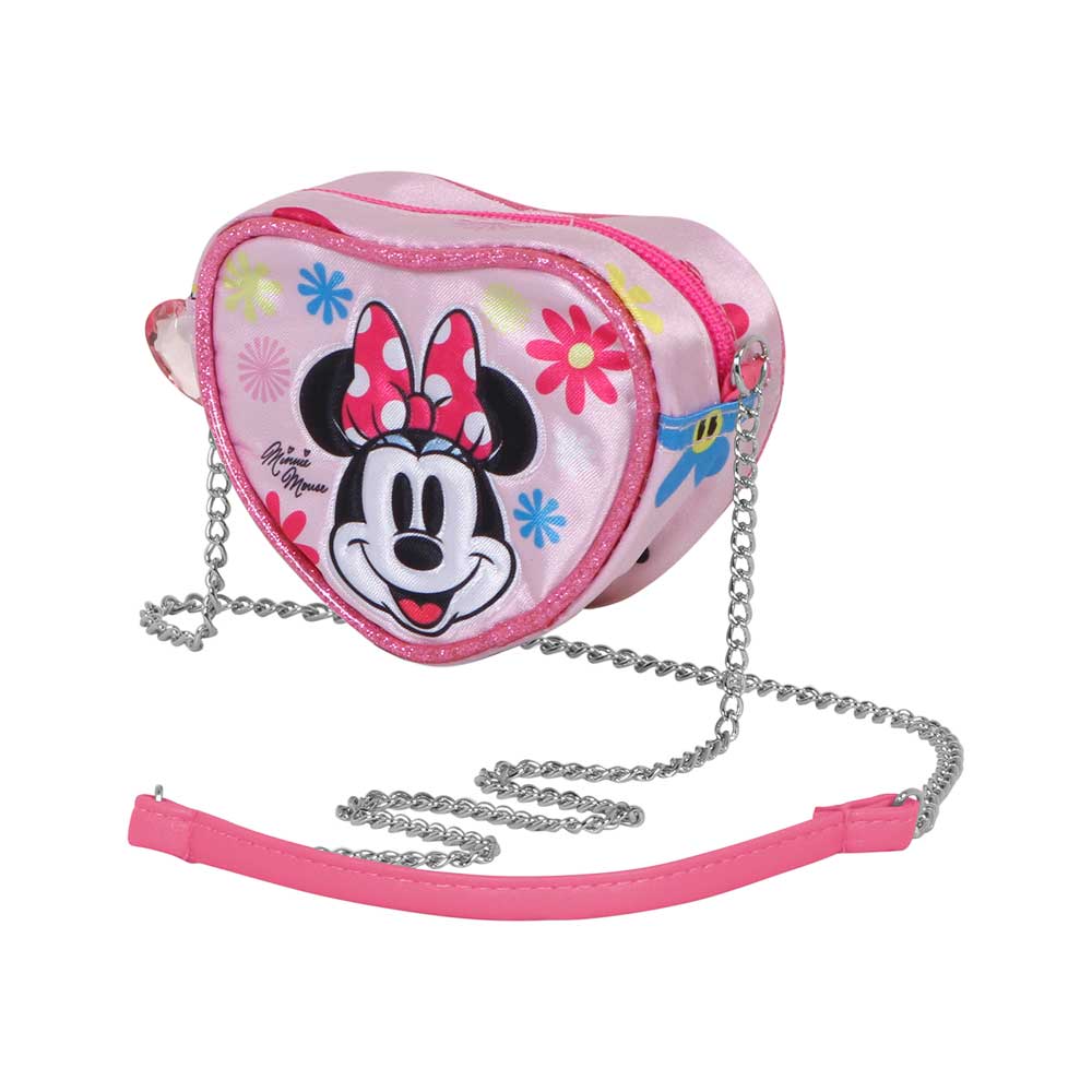 Sac à Bandoulière Mini Coeur Disney Minnie Mouse « Floral »