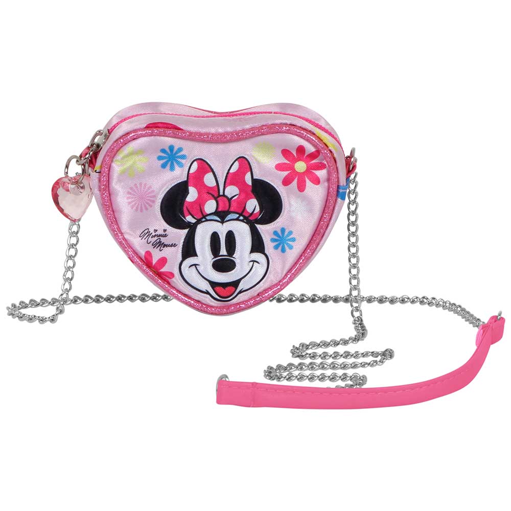 Sac à Bandoulière Mini Coeur Disney Minnie Mouse « Floral »