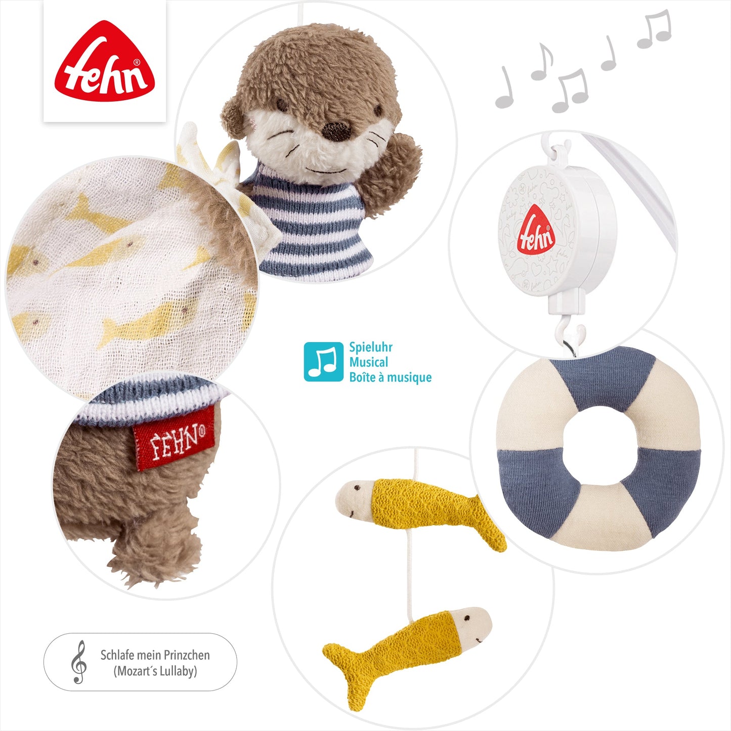 Musical Mobile Otter Theo