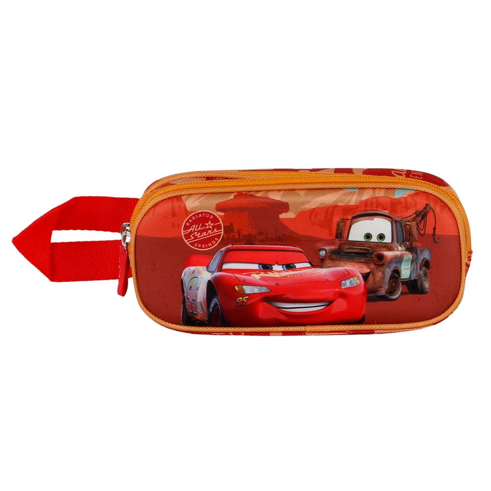 Trousse 3D Double Disney Cars 3 « Desert Road » – Rouge