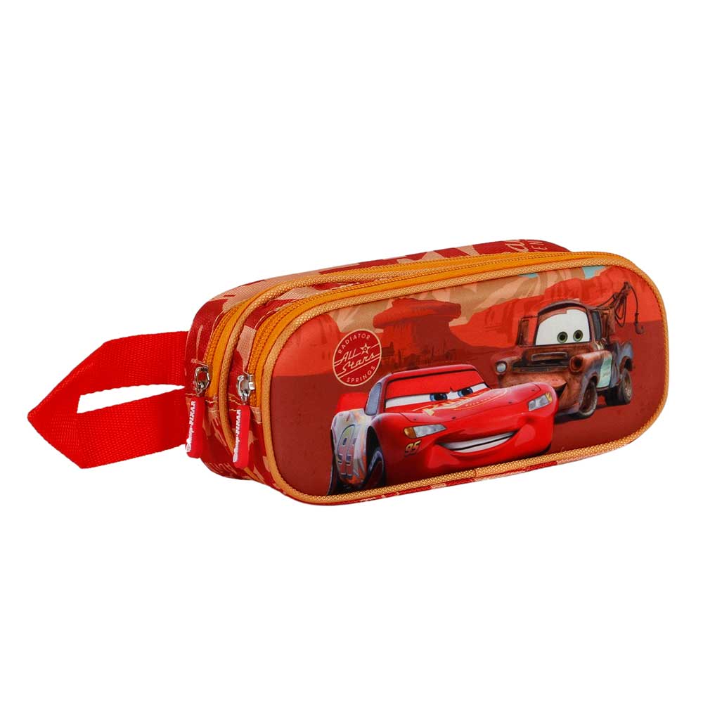 Trousse 3D Double Disney Cars 3 « Desert Road » – Rouge