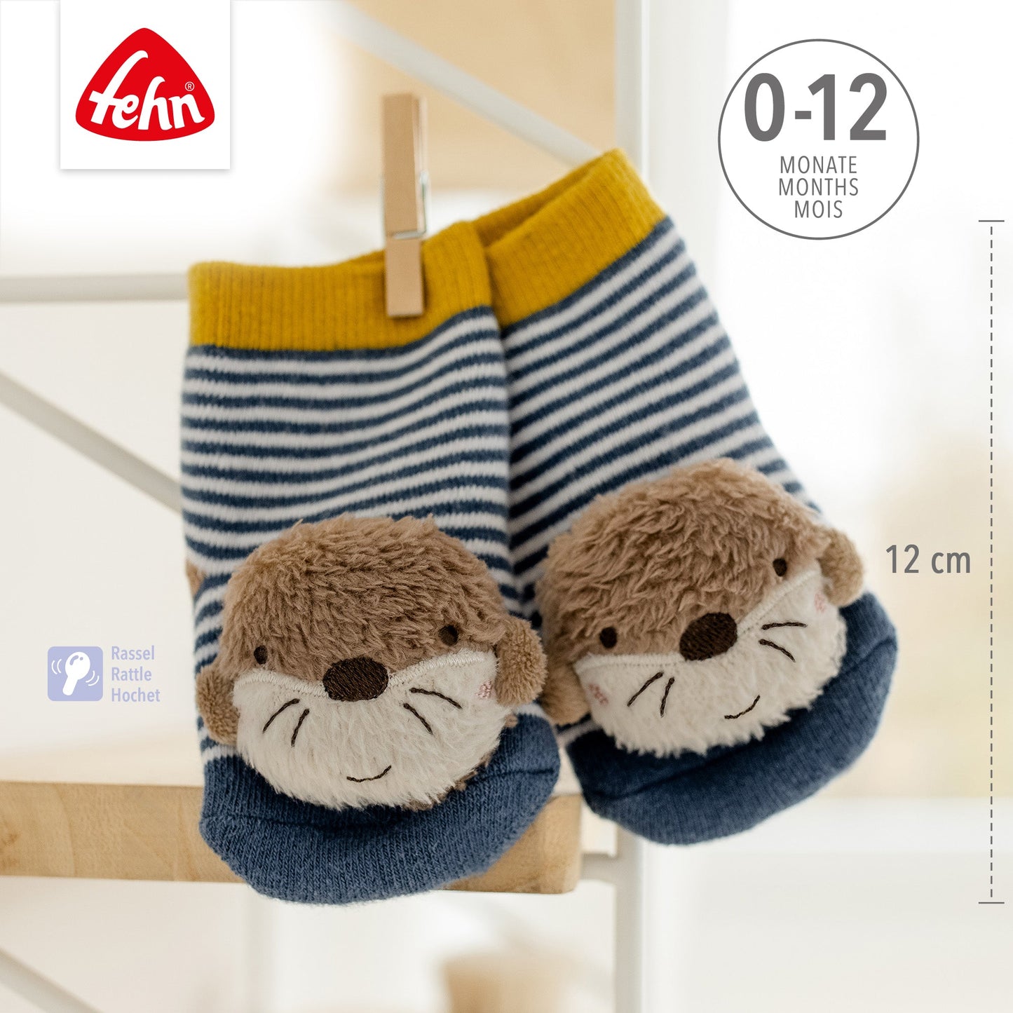 Rattle socks Otter Theo