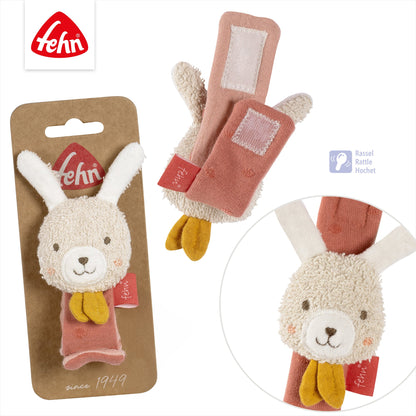 Rabbit rattle bracelet
