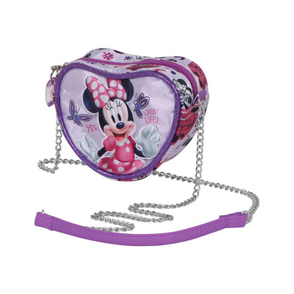 Sac à Bandoulière Mini Coeur Disney Minnie Mouse « Butterflies »