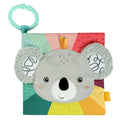 Livre d’éveil en tissu koala – 17 × 17 cm