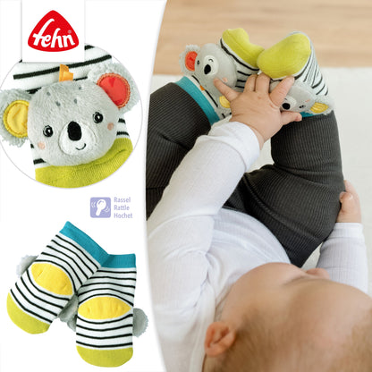 Koala Rattle Socks