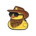 Pin's Canard Jaune Shérif