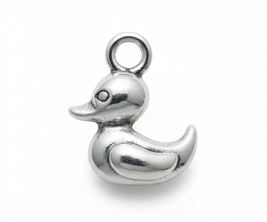 Charm Canard Argent